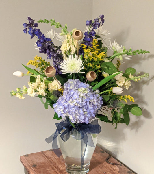 Cut Flowers Vases and Baskets- Sympathy