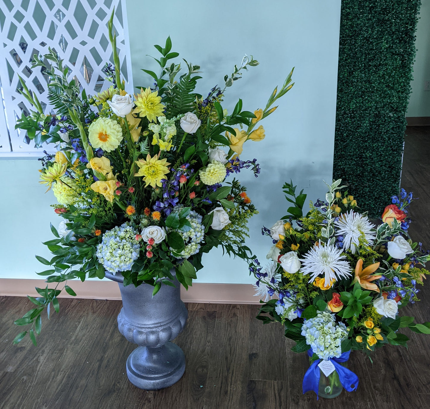 Cut Flowers Vases and Baskets- Sympathy